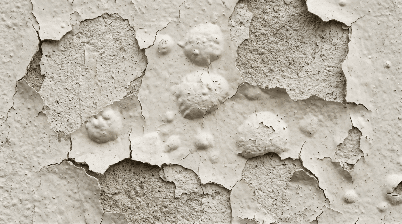 剥離・浮きの例